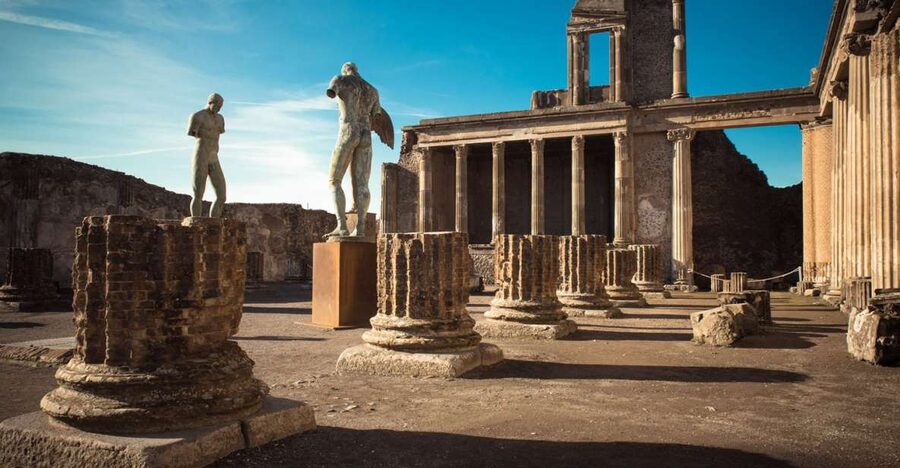From Naples: Ruins of Pompeii - The ancient theater stop, where “performance” becomes real