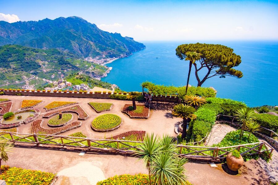 From Naples: Shore Excursion to Positano, Amalfi and Ravello - Ravello: cliffside gardens, Villa Rufolo terraces, and the 365-meter view