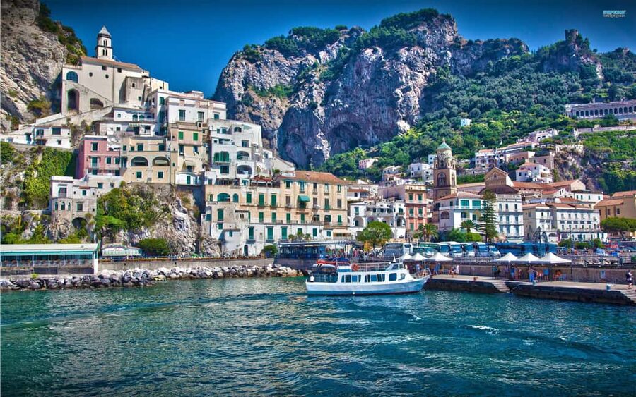 From Naples: Sorrento, Positano and Amalfi Day Trip by Bus - Amalfi: UNESCO Town Walk with About an Hour to Explore