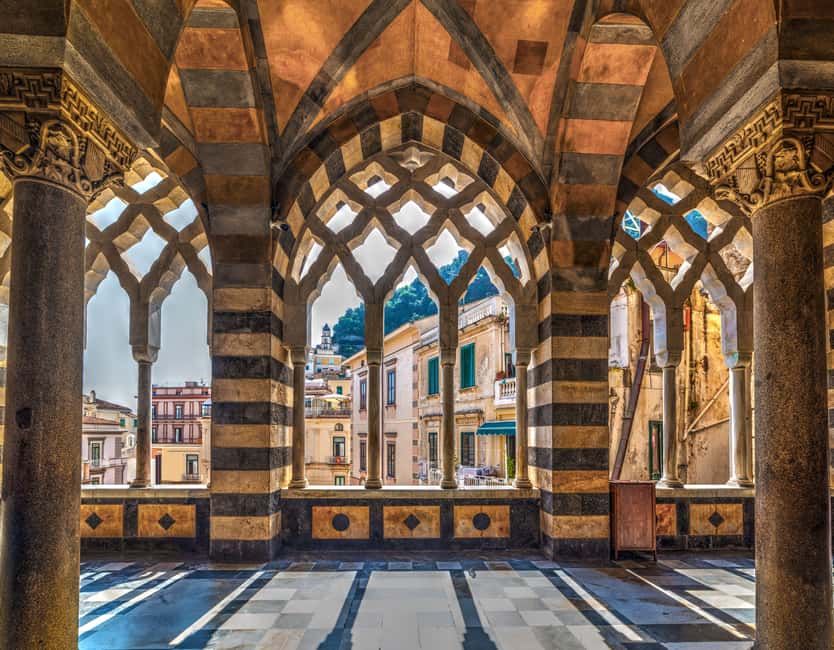 From Naples: Sorrento, Positano and Amalfi Full-Day Tour - Amalfi: Cathedral Walk Time, Gelato Moments, and Optional Boat Fun