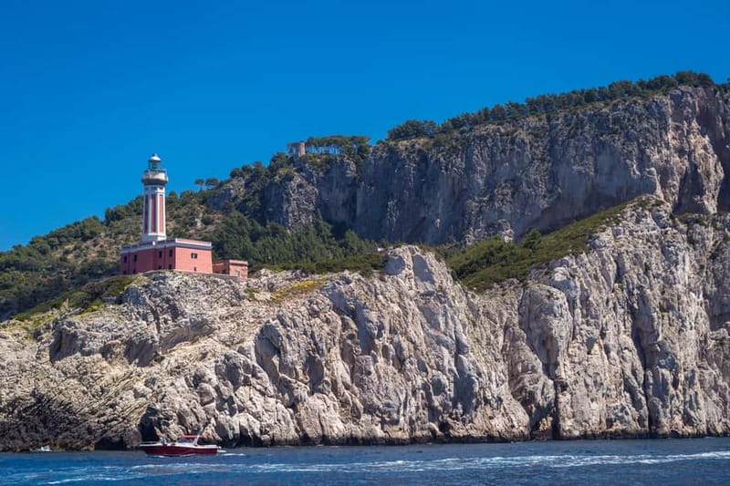 From Pompeii/Castellammare/Vico Equense: Capri Day Cruise - The first boat ride: Gulf of Naples views without the hassle