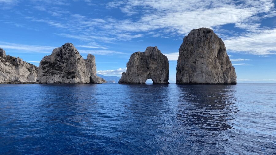 From Positano: Capri Island Group Cruise with Blue Grotto - Landing at Marina Piccola: using Capri time without getting lost