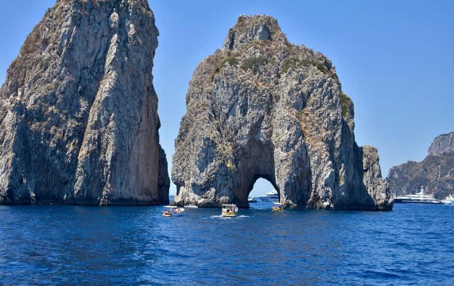 From Positano: Day trip to Capri - Group Tour by boat - Cruising the Sirenuses: Li Galli Islands on the Way to Capri