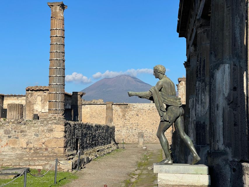 From Positano: Pompeii & Vesuvius tour small group - Skip-the-line Pompeii tickets, and why that time matters