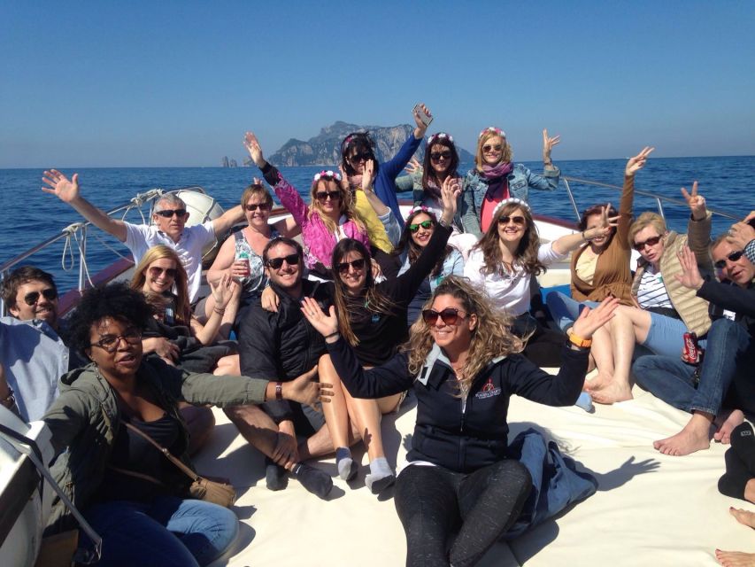 From Positano, Praiano, or Amalfi: Capri Full-Day Boat Tour - Getting to the water: Praiano, Positano, or Amalfi starting points