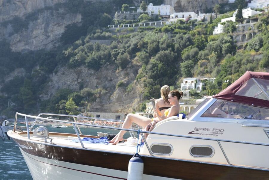 From Positano: Sorrento Coast & Capri Full-Day Trip by Boat - Getting started: from Positano to Piano di Sorrento
