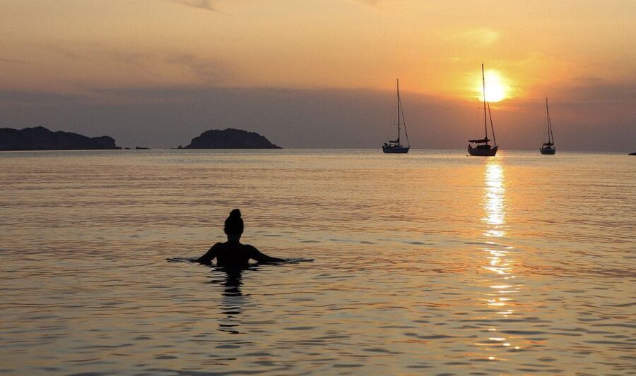 From Sorrento: Capri Sunset Boat Tour - Capri by Boat: Grottos, Natural Arch, Faraglioni, and Punta Carena