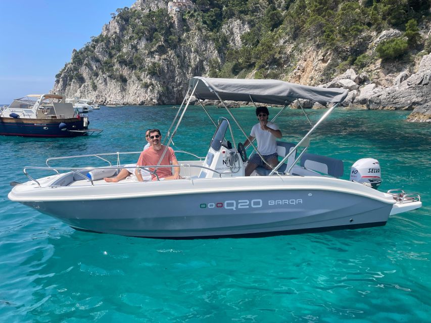 From Sorrento:Capri tour (half day) - Queen Giovanna to Grotta Bianca, the swim and snorkel rhythm