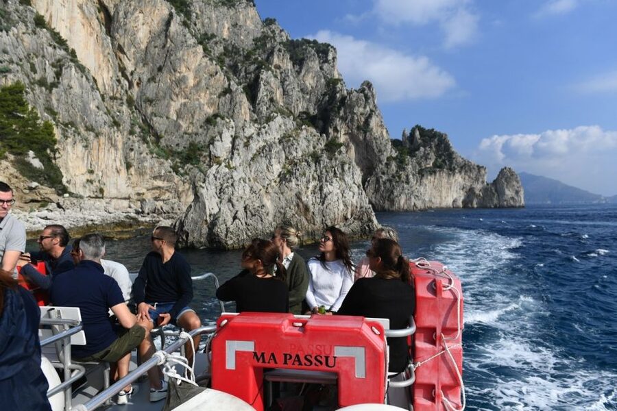 From Sorrento: Day Trip to Capri with Blue Grotto - Capri by Boat: Faraglioni, Grottos, Casa Malaparte, and More