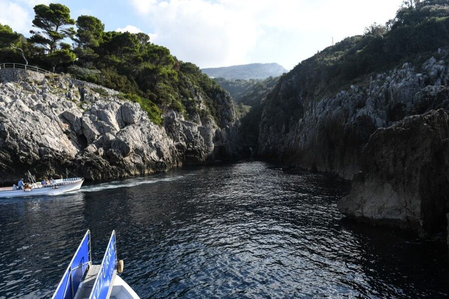From Sorrento: Day Trip to Capri with Blue Grotto - The Landing at Marina Piccola and the Day Cruise Flow
