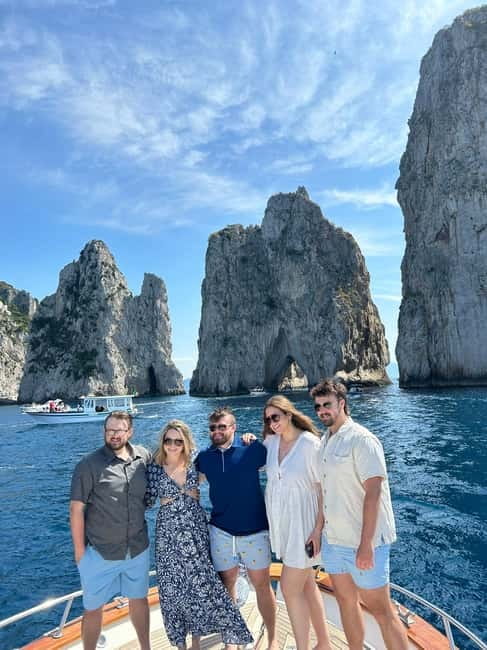 From Sorrento: Full-Day Boat Tour to Capri with Drinks - The 3 Hours on Capri Shore: How to Use Your Free Time