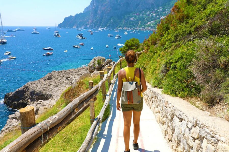 From Sorrento or Naples: Capri Full-Day Private Tour - From Naples to Capri by Hydrofoil: The 45-Minute Sea Hop