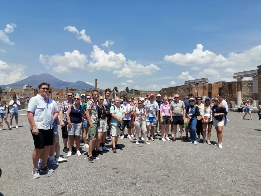 From Sorrento: Pompeii and Vesuvius Tour by Express Train - How the Sorrento to Pompeii to Vesuvius day plan stays efficient