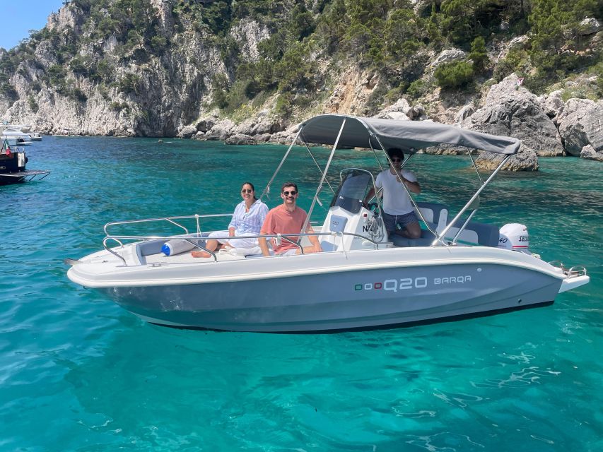 From Sorrento: Private Capri tour & Blue Grotto - Entering Capri by boat from Sorrento, not from a ticket line