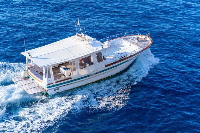 Full Day Capri Island Cruise from Praiano, Positano or Amalfi - Marina Grande and Your 4 Hours on Capri