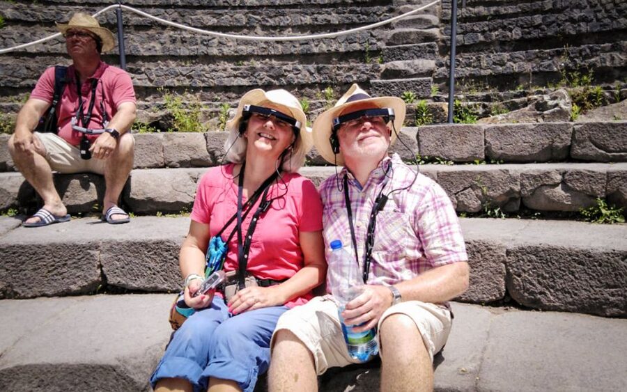 Herculaneum: 3D Walking Tour with Skip-the-Line Ticket - Meeting point, smart-glasses setup, and how the 2 hours actually flow