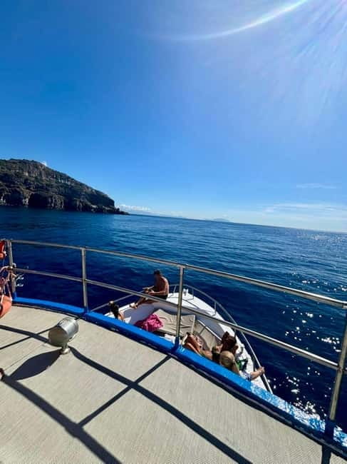Ischia: Boat tour with swimming stops and lunch on board - The Green Grotto stop: what to know about the natural light swim