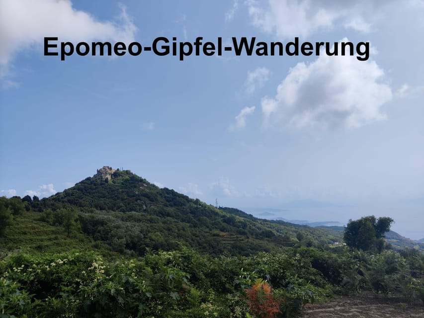 Ischia: Epomeo summit hike - The panoramic ascent: Forio views, sea of rocks, Pietra dell’Acqua