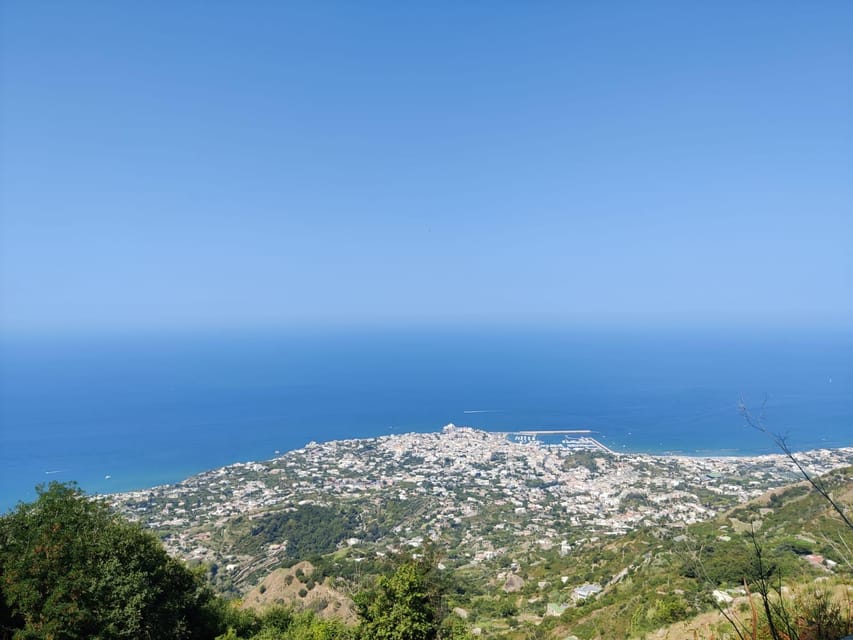 Ischia: Epomeo summit hike - From your Ischia pickup to the first viewpoint photo stop