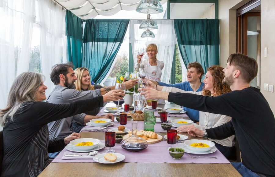 Ischia: Market, Cooking Demo & Meal at a Local's Home - The 4-course seasonal lunch or dinner, with wine included