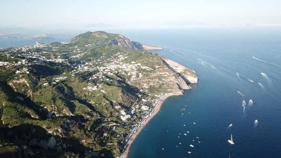 Ischia: Sant'Angelo e Maronti with Transfers from Naples - Maronti Beach (Spiaggia dei Maronti): gold sand and natural hot springs