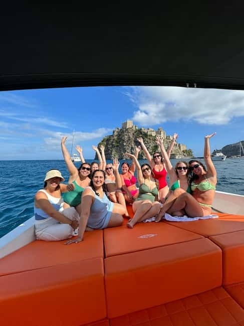 Ischia: The Most Beautiful Boat Excursion In Ischia - East-coast start: Il Fungo and Baia di Varulo