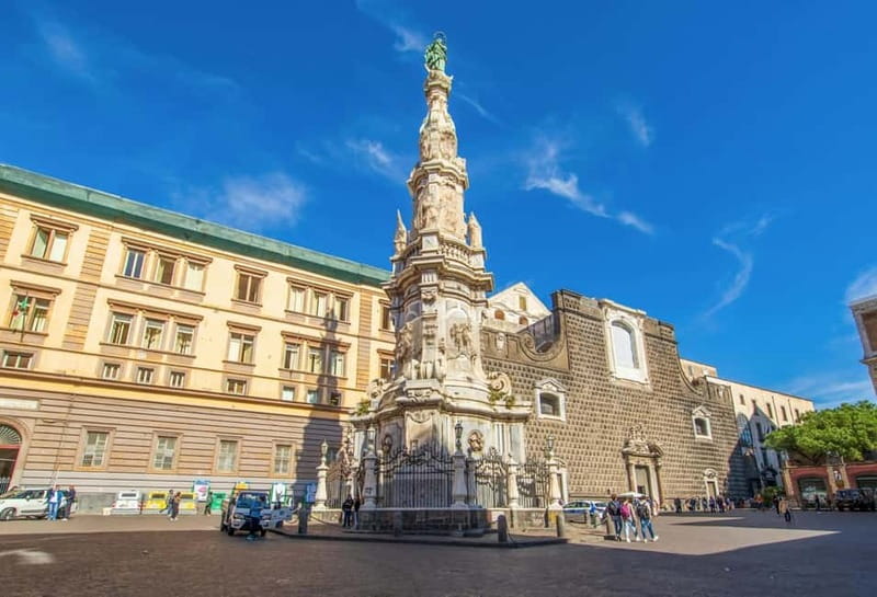 Naples behind the scene walking guided tour - Piazza Bellini to Greek Roots, the Walk Starts With a Map in Your Head