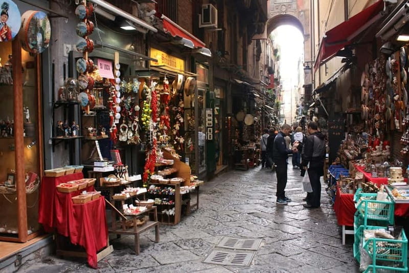 Naples behind the scene walking guided tour - Church of Purgatorio ad Arco, Lucia la Sposa, and the Marriage Luck Walk