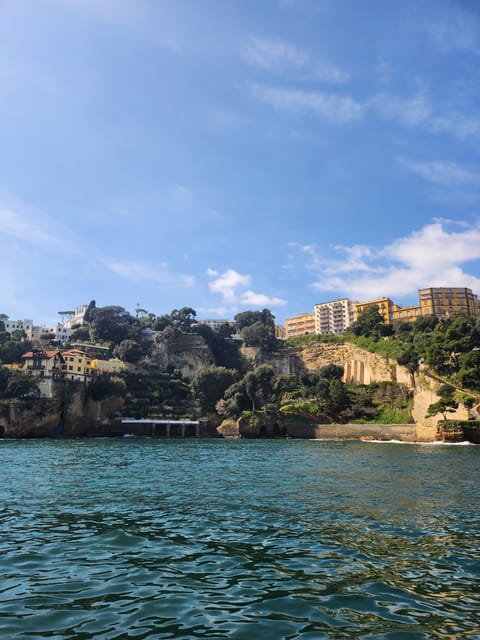 Naples: City Boat Tour with Aperitif - Vesuvius, Castel dell’Ovo, Mergellina, and Posillipo From Sea Level