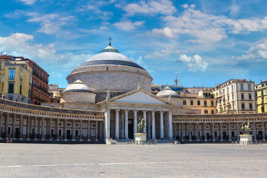 Naples: City Highlights Guided Bike Tour - Via Toledo and the hop between squares