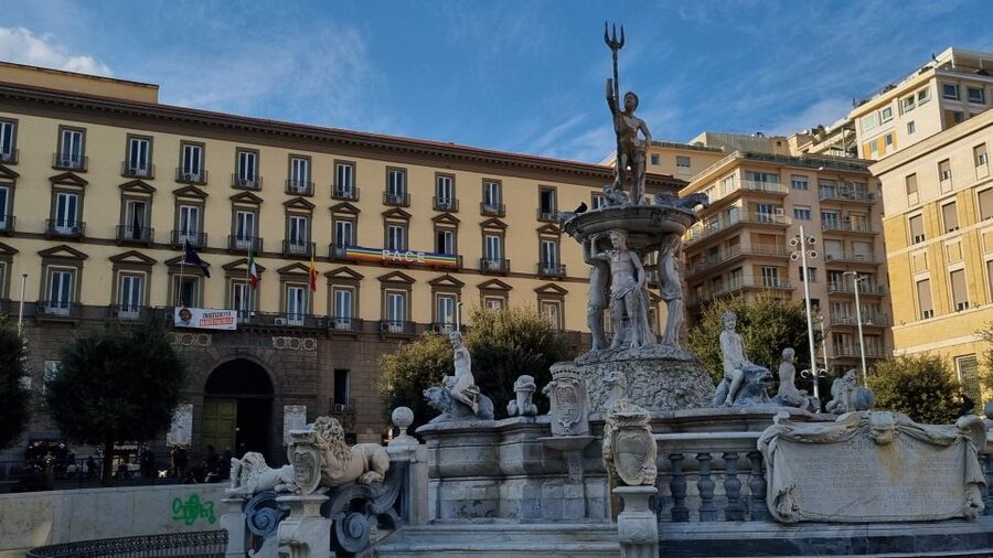 Naples Essentials: Monuments, Local Life & Street Art - Royal Palace, Basilica, and San Carlo, why the big monuments matter