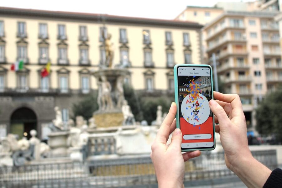 Naples: Family Mythology Treasure Hunt w/ Food Stop - Starting near the Duomo, and how to handle the fast pace