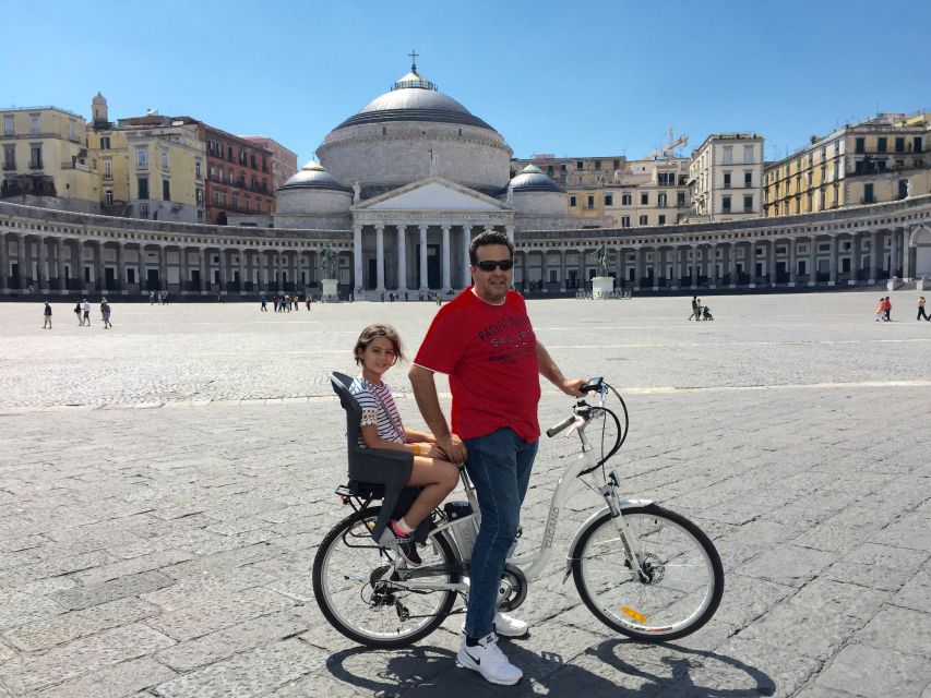 Naples: Full-Day Electric Bicycle Rental - Riding through the historic center and pedestrian-only streets