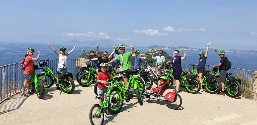 Naples: Guided Fat e-Bike Tour - Via Caracciolo and Lungomare Caracciolo: The Gulf View Moment