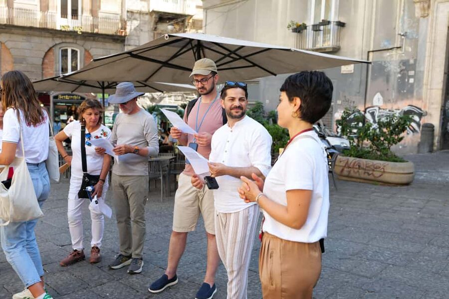 Naples: Historic Center and Sansevero Chapel Walking Tour - Inside Sansevero Chapel, Cristo Velato and the art of illusion