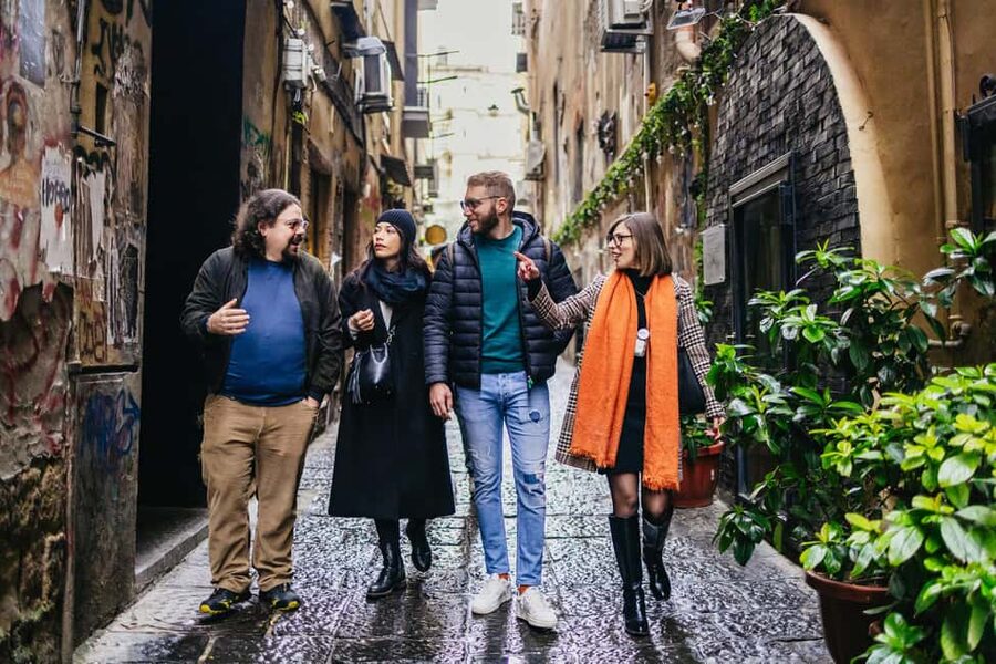 Naples: Old Town Guided Walking Tour - Entering Naples Through Its Street Map
