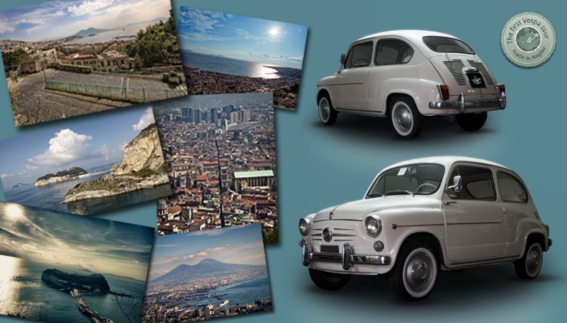 Naples: Panoramic Private Tour by Vintage Fiat 500 or 600 - Via Petrarca, Largo Sermoneta, and Cape Posillipo viewpoints
