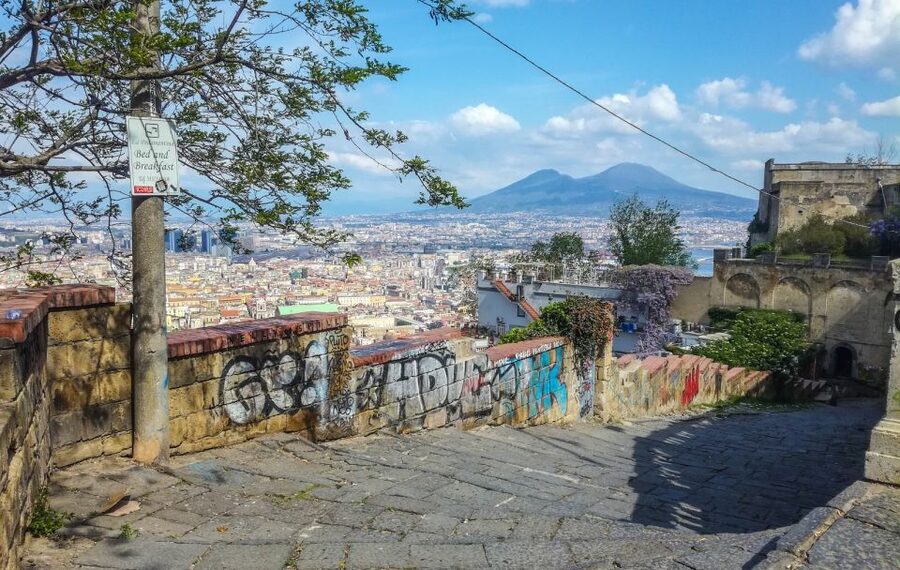Naples Panoramic walking tour thourgh La Pedamentina scale - Key things I’d mark on your mental map