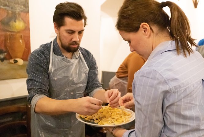 Naples Pasta Class: Fettuccine & Ravioli with Grandma’s Recipe - Meeting at Naplesbay Cooking Lab, then getting your hands flour-dusted