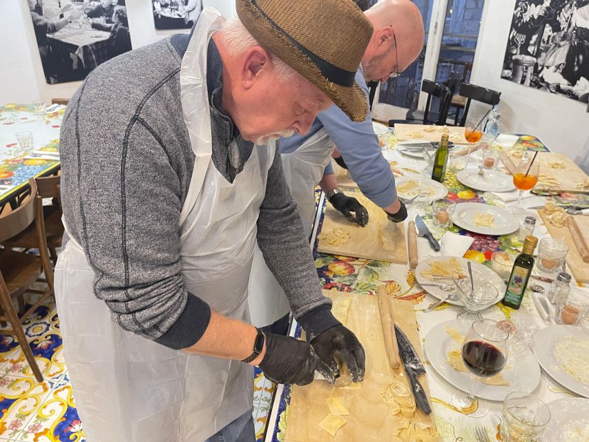 Naples: Pasta Cooking Class with Tiramisù and a Drink - Getting Oriented in Naples: Via San Carlo 17 Is a Great Starting Point