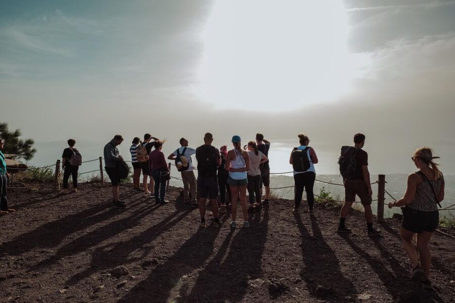 Naples: Pompeii and Mount Vesuvius Entry Tickets and Tour - The minibus transfer: a short reset before the climb