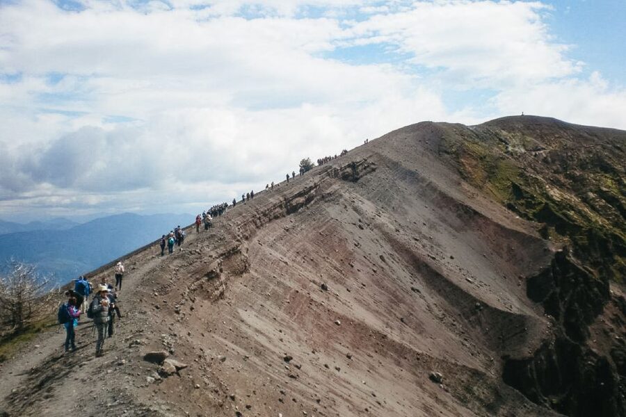 Naples: Pompeii and Vesuvius Day Trip - Reaching the crater: your summit stroll and the geology intro