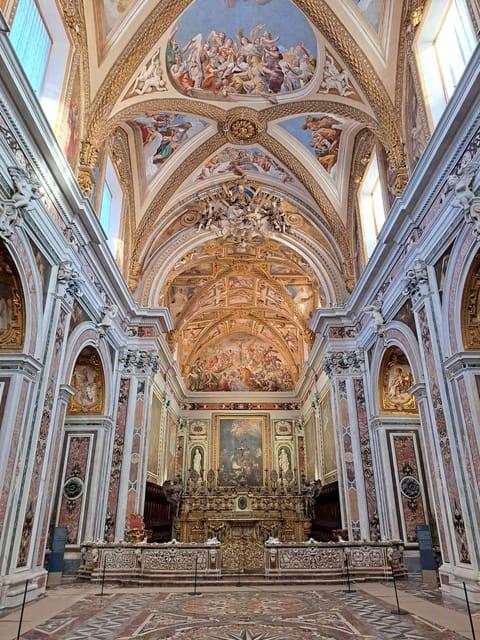 Naples: San Martino and Sant'Elmo Castle Guided Tour - Certosa di San Martino: Baroque rooms, a calm cloister, and surprising displays