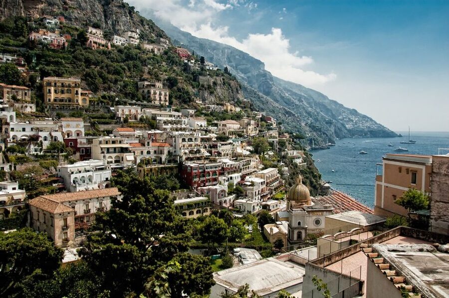Naples/Sorrento/Positano: Private Amalfi Coast Tour by Vespa - Positano: guided time, beach views, and shopping for real