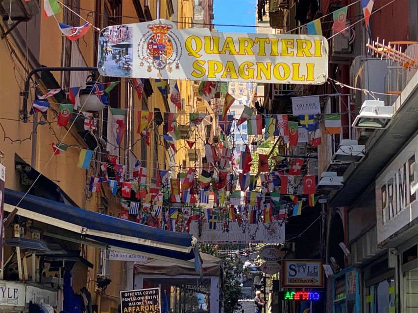 Naples: Spanish Quarters Walking Tour - Street art and murals, plus the religious symbols that give them context