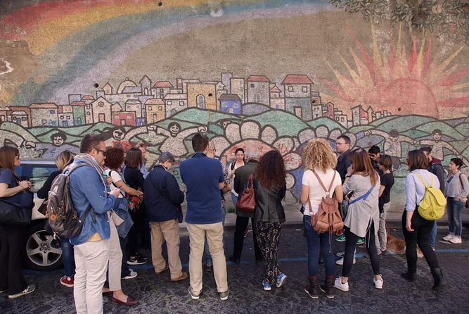 Naples Spanish Quarters Walking Tour Street Art, Folklore & Sweet - What to look for in the murals and street stories