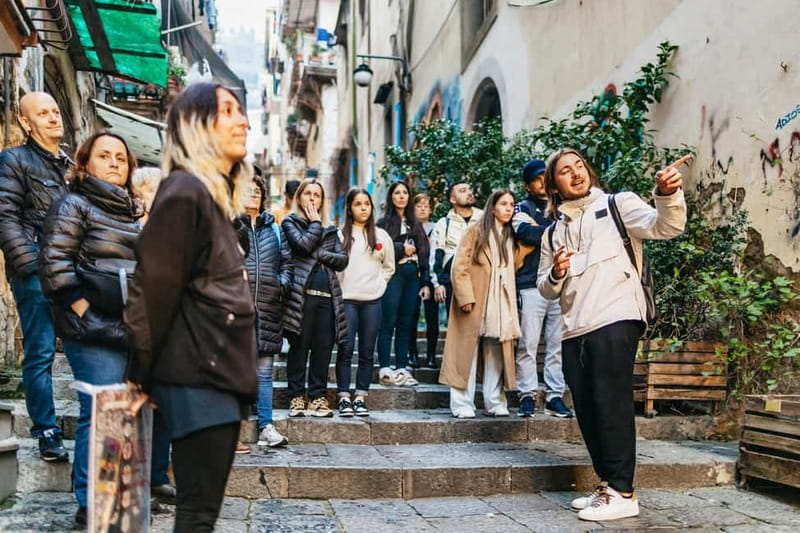 Naples: Street Art & History Tour in the Spanish Quarters - Where the tour starts: Piazza energy at Piazzetta Matilde Serao