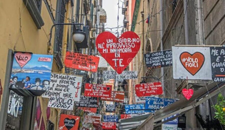 Naples: The Spanish Quarters, Street Art and Local Market - San Carlo Theatre, Galleria Umberto, and Piazza Plebiscito