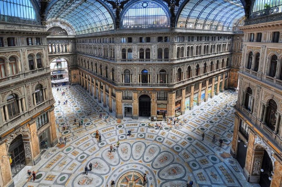 Naples: walk through the city's alleys with local guide - Galleria Umberto I: a covered stroll with real attitude