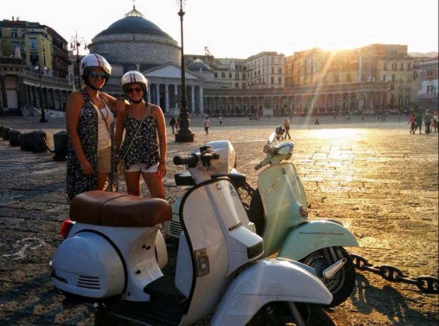 Panoramic Naples Private Tour by Vintage Vespa - San Martino terraces and the Certosa di San Martino area